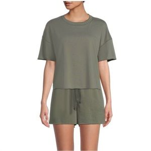 SECRET TREASURES Womens Cut Off
Shorts & Top Sleepwear Leisure Size 8-10